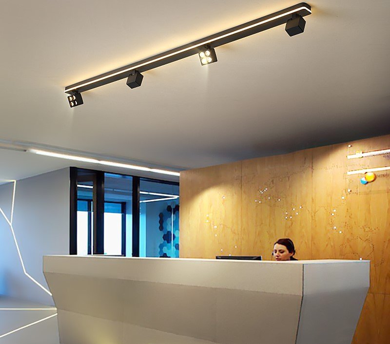 Minimalist Long Wall Lamp, No Main Lamp at The Bedside of The Bedroom, Wall Lamp, Aisle Corridor Ceiling Lamp,for Bedroom, Entryway, Dining Room