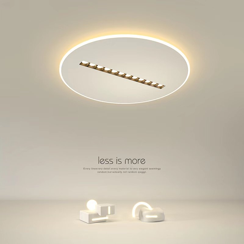 Modern Simple Flat Round Spotlights LED Flush Mount Ceiling Light